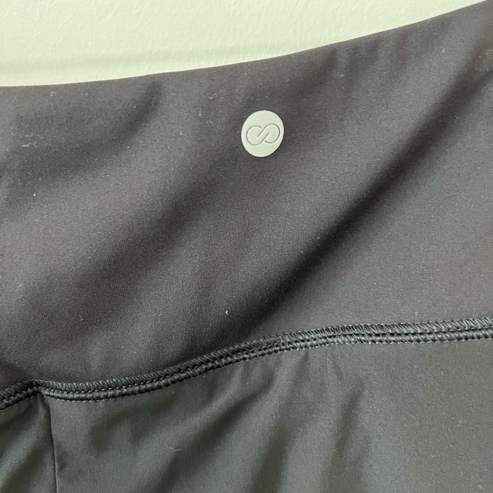 Calia Black High Rise Mini Skort A-Line Fit Women’s Size Medium - Picture 8 of 10